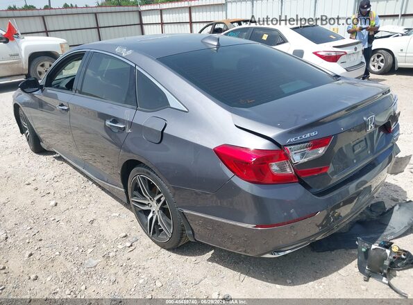 1HGCV3F99NA009546 2022 HONDA ACCORD Gray Задня ліва чверть