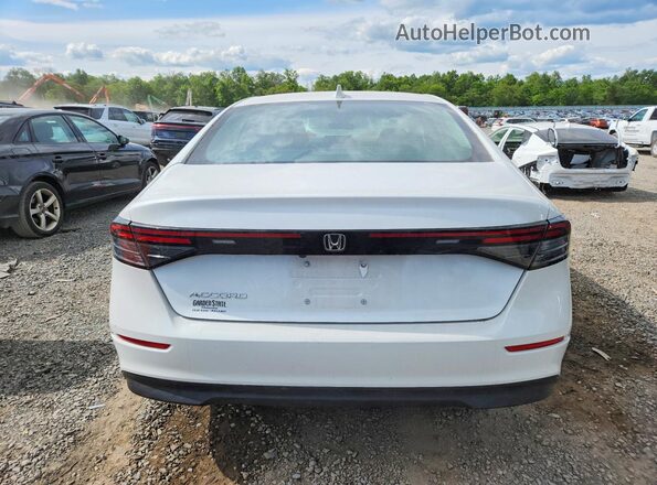 1HGCY1F20PA016676 2023 HONDA ACCORD White Հետևի տեսք