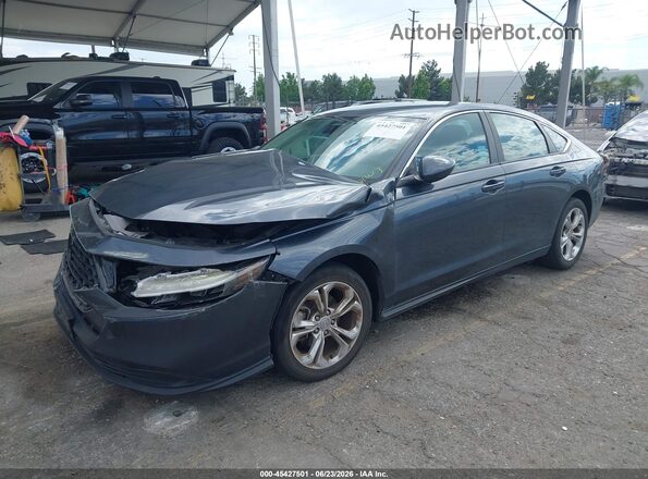 1HGCY1F20RA089792 2024 HONDA ACCORD Gray წინა მარცხენა ხედი სამი მეოთხედიდან