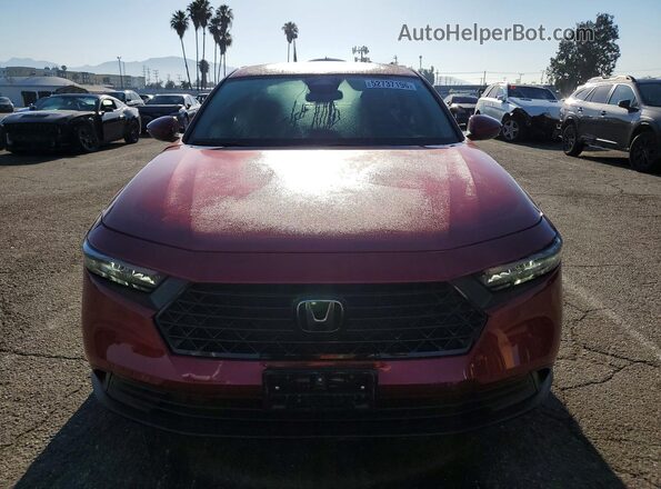 1HGCY1F20SA012426 2025 HONDA ACCORD Red Դիմացի տեսք