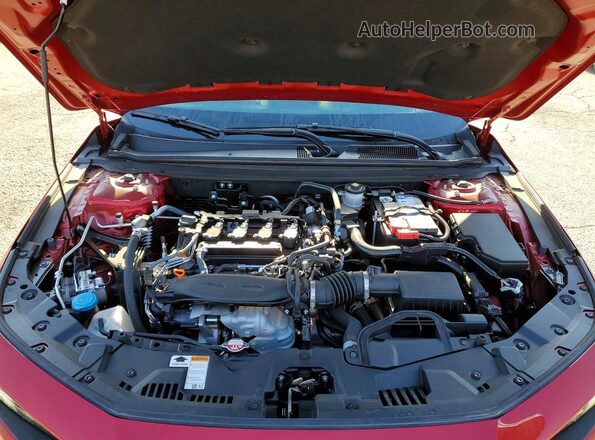 1HGCY1F20SA012426 2025 HONDA ACCORD Red Սալոնի հետևի տեսք