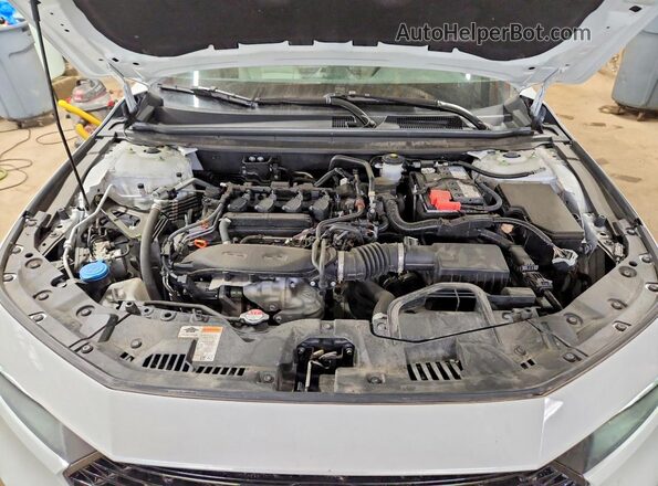 1HGCY1F21PA004231 2023 HONDA ACCORD White Widok wnętrza z tyłu