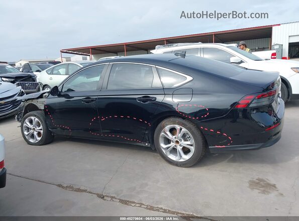 1HGCY1F22RA008372 2024 HONDA ACCORD Black Սալոնի 360 աստիճան տեսք