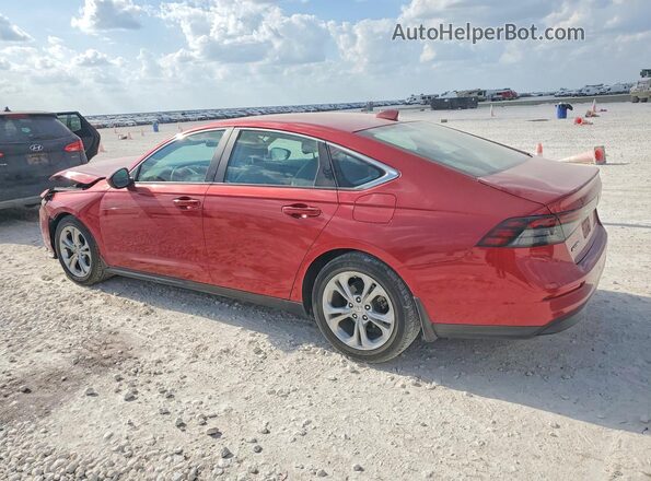 1HGCY1F22RA022157 2024 HONDA ACCORD Красный Задняя левая четверть