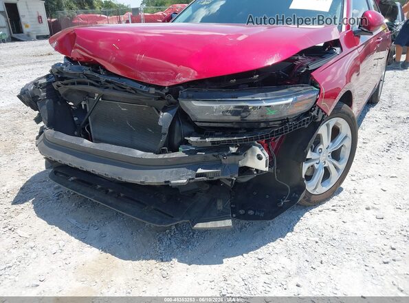 1HGCY1F22RA092273 2024 HONDA ACCORD Red წინა ხედი