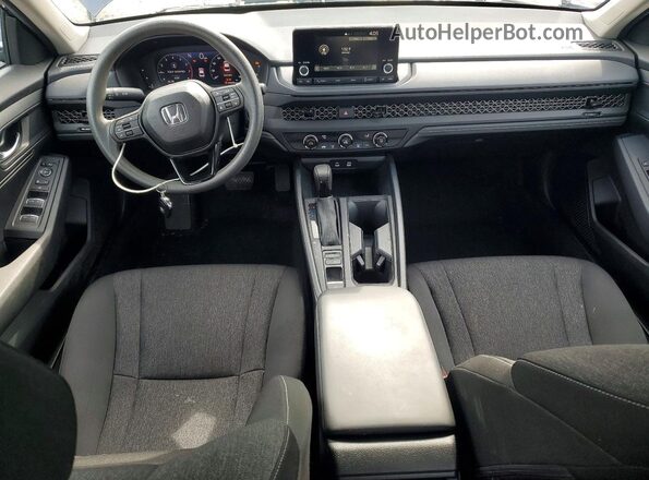 1HGCY1F22SA025551 2025 HONDA ACCORD Gray Widok deski rozdzielczej