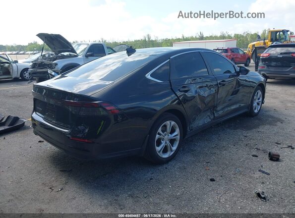1HGCY1F22SA044696 2025 HONDA ACCORD Black უკანა მარჯვენა