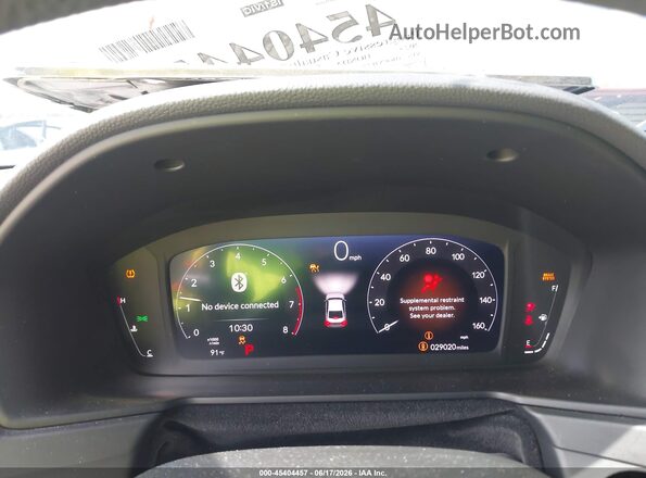 1HGCY1F22SA044696 2025 HONDA ACCORD Black უკანა სავარძლების ხედი