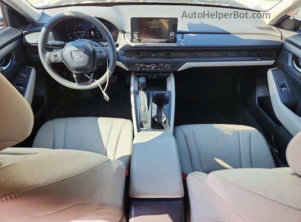 1HGCY1F23PA050577 2023 HONDA ACCORD White Vista del salpicadero