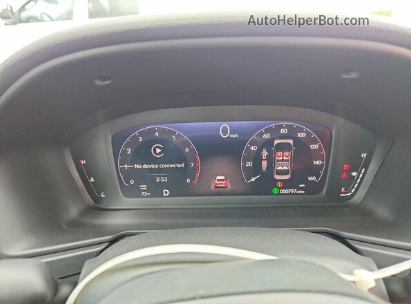 1HGCY1F23TA013569 2026 HONDA ACCORD Black Սարքավորումների վահանակի տեսք