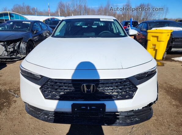 1HGCY1F24PA036865 2023 HONDA ACCORD Белый Вид спереди