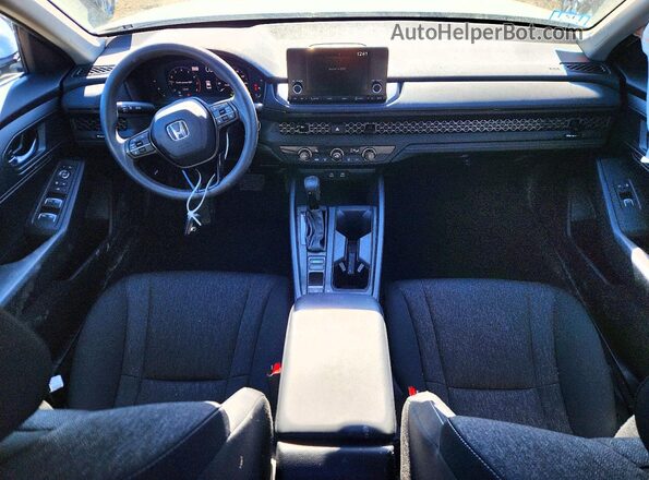 1HGCY1F24PA036865 2023 HONDA ACCORD Белый Вид панели приборов