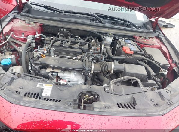 1HGCY1F24PA044397 2023 HONDA ACCORD Красный Вид сзади