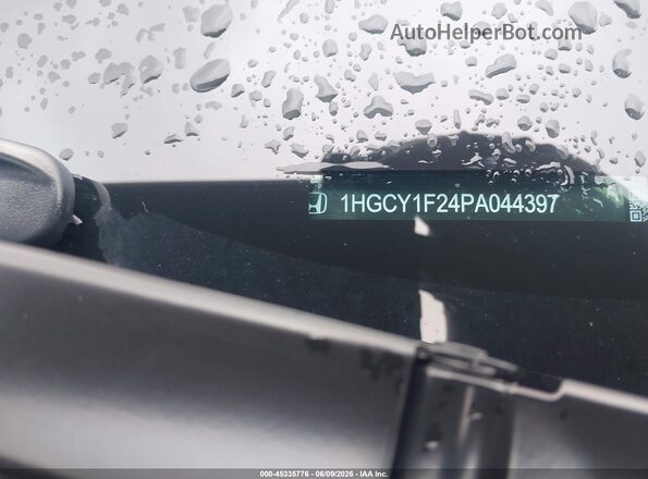 1HGCY1F24PA044397 2023 HONDA ACCORD Красный Вид подкапотного пространства