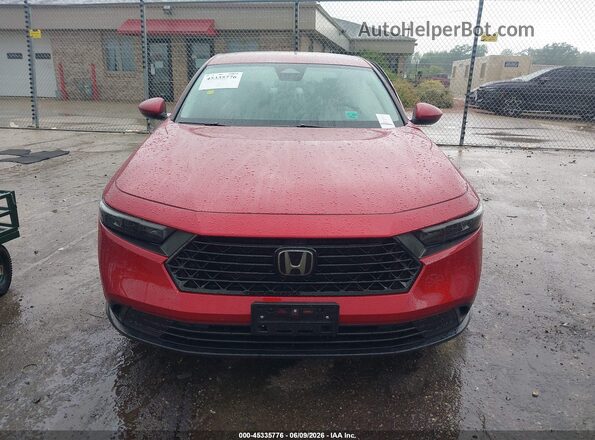 1HGCY1F24PA044397 2023 HONDA ACCORD Красный Вид щитка приборов