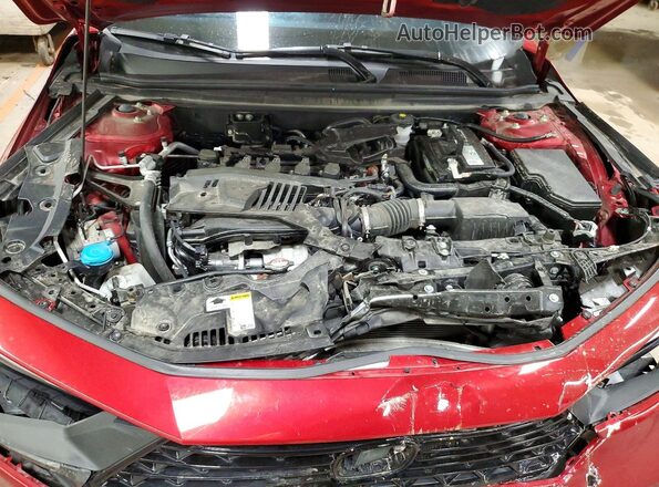 1HGCY1F24RA036724 2024 HONDA ACCORD Красный Вид задней части салона