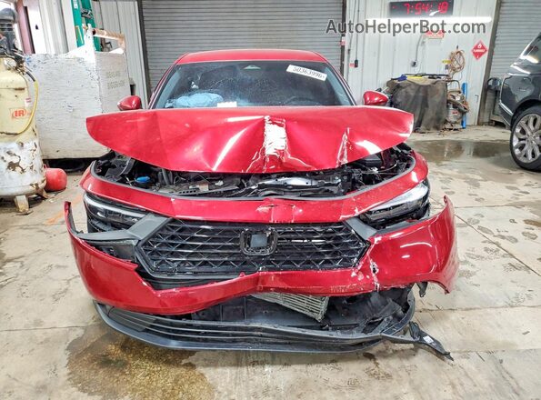 1HGCY1F24RA036724 2024 HONDA ACCORD Красный Вид спереди