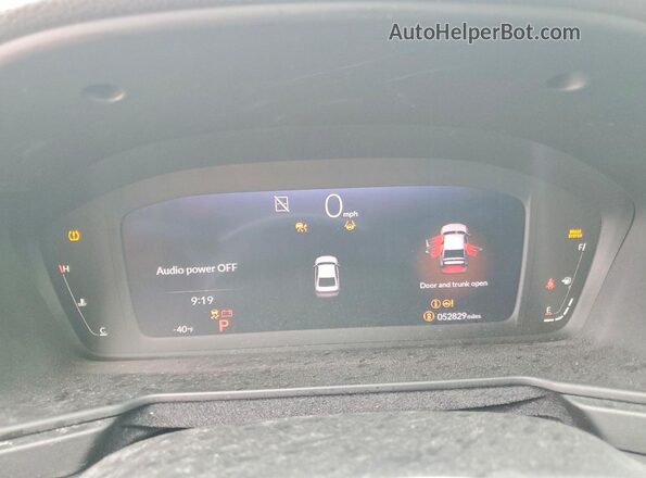 1HGCY1F24RA091058 2024 HONDA ACCORD Silver Вид щитка приладів