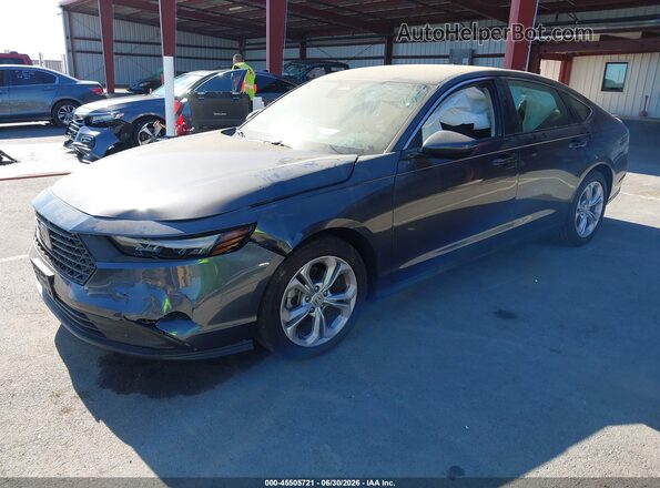 1HGCY1F24SA034459 2025 HONDA ACCORD Black Передня ліва чверть