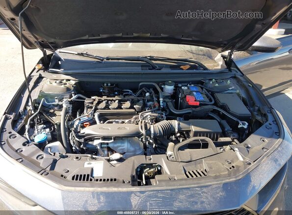 1HGCY1F24SA034459 2025 HONDA ACCORD Black Вид ззаду