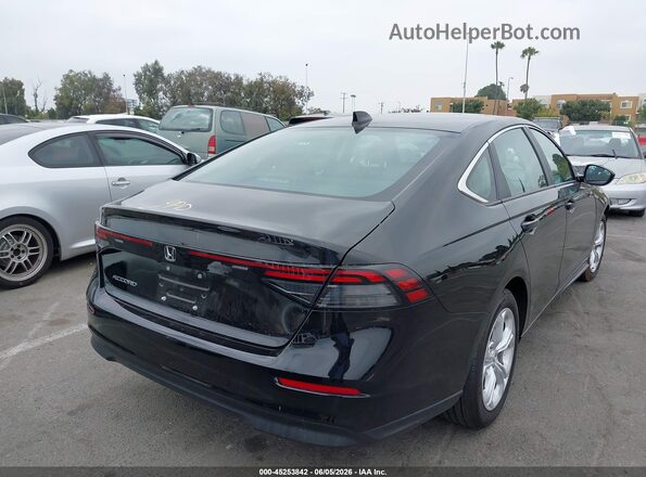 1HGCY1F24SA039340 2025 HONDA ACCORD Black Tył prawy
