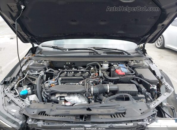 1HGCY1F24SA039340 2025 HONDA ACCORD Black Widok z tyłu
