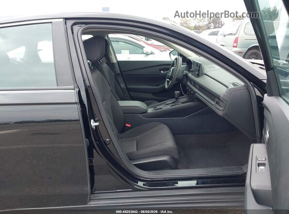 1HGCY1F24SA039340 2025 HONDA ACCORD Black Widok wnętrza z przodu