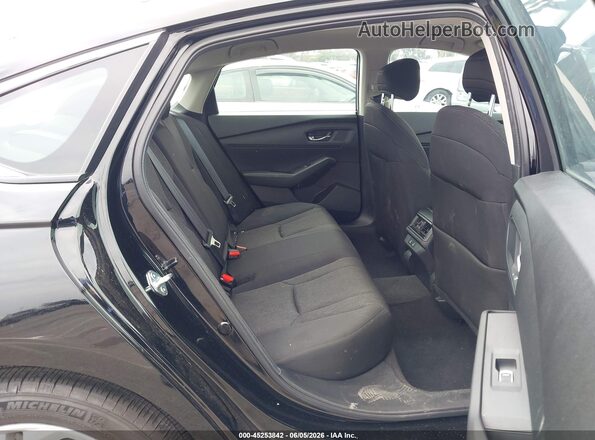 1HGCY1F24SA039340 2025 HONDA ACCORD Black Widok naklejki z numerem VIN