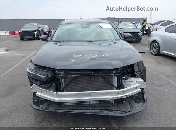 1HGCY1F24SA039340 2025 HONDA ACCORD Black Widok wnętrza z tyłu
