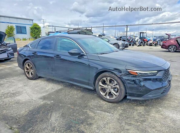 1HGCY1F25PA033781 2023 HONDA ACCORD Black Przód prawy