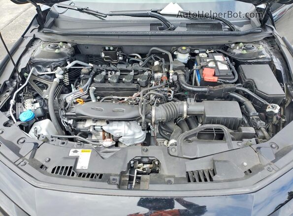 1HGCY1F25PA033781 2023 HONDA ACCORD Black Widok wnętrza z tyłu