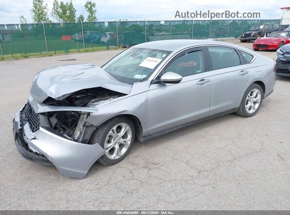 1HGCY1F25RA069571 2024 HONDA ACCORD Gray Przód lewy