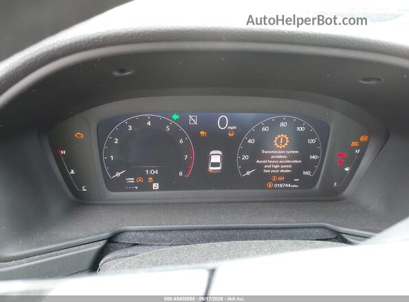 1HGCY1F25RA069571 2024 HONDA ACCORD Gray Widok tylnych siedzeń