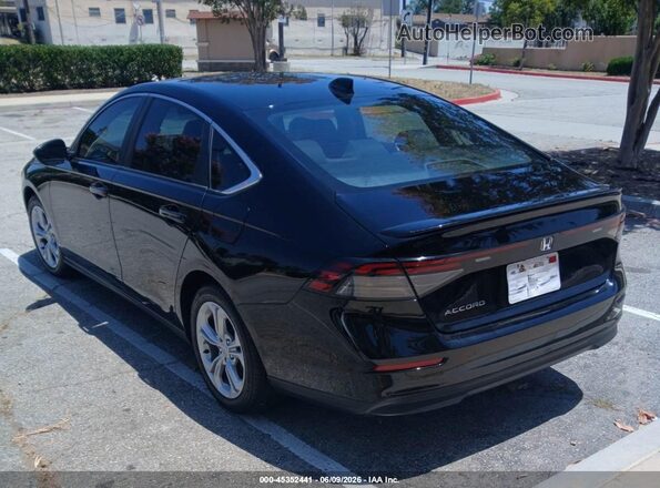 1HGCY1F25SA043767 2025 HONDA ACCORD Black Rear left