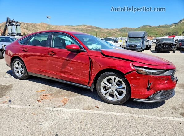 1HGCY1F26RA056540 2024 HONDA ACCORD Red Delantero derecho