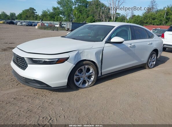 1HGCY1F26SA001995 2025 HONDA ACCORD White Передня ліва чверть
