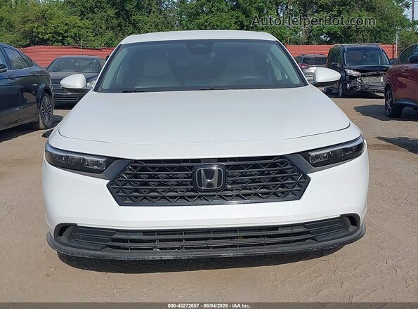 1HGCY1F26SA001995 2025 HONDA ACCORD White Вид щитка приладів
