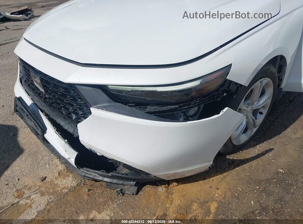1HGCY1F27PA028937 2023 HONDA ACCORD White Դիմացի տեսք