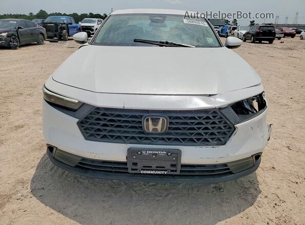 1HGCY1F27SA005814 2025 HONDA ACCORD White Widok z przodu
