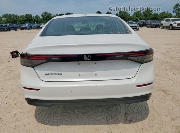 1HGCY1F27SA005814 2025 HONDA ACCORD White Widok z tyłu
