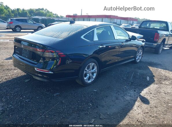 1HGCY1F27SA030230 2025 HONDA ACCORD Black Задня права чверть