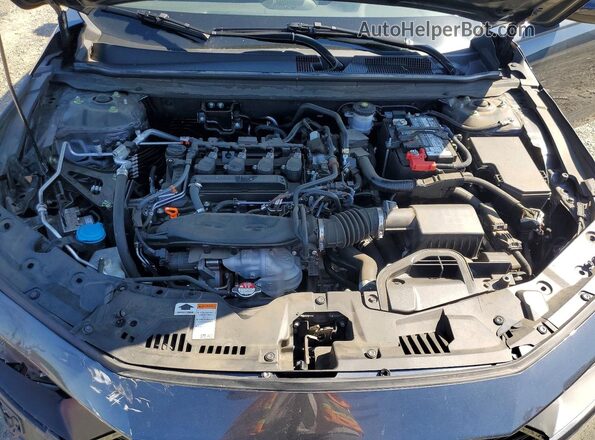 1HGCY1F28PA003142 2023 HONDA ACCORD Blue Вид задньої частини салону