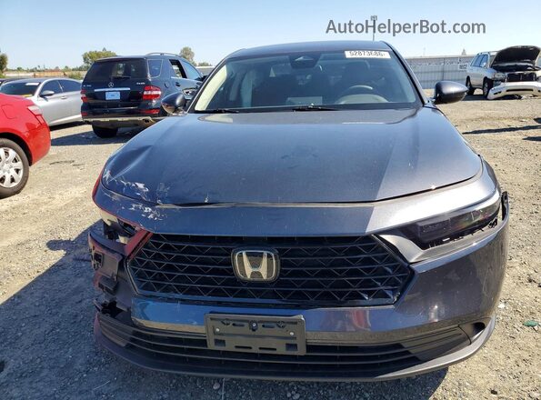 1HGCY1F28PA003142 2023 HONDA ACCORD Blue Вид спереду