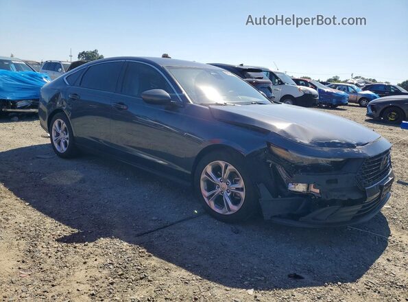 1HGCY1F28PA003142 2023 HONDA ACCORD Blue Передня права чверть