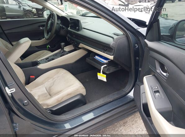 1HGCY1F28PA004341 2023 HONDA ACCORD Gray Widok wnętrza z przodu
