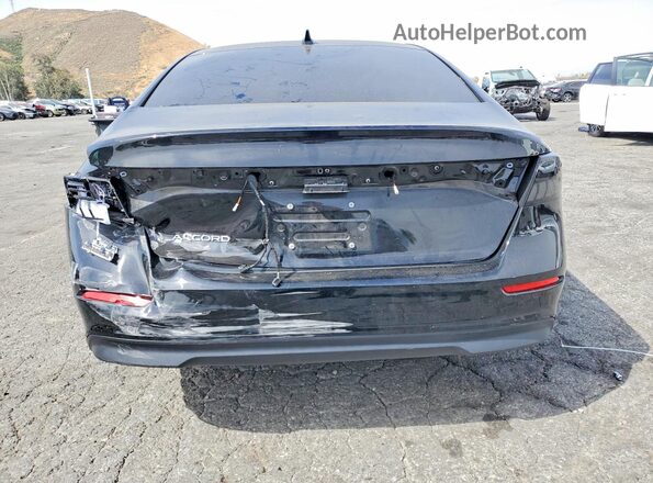 1HGCY1F28RA010952 2024 HONDA ACCORD Black Widok z tyłu