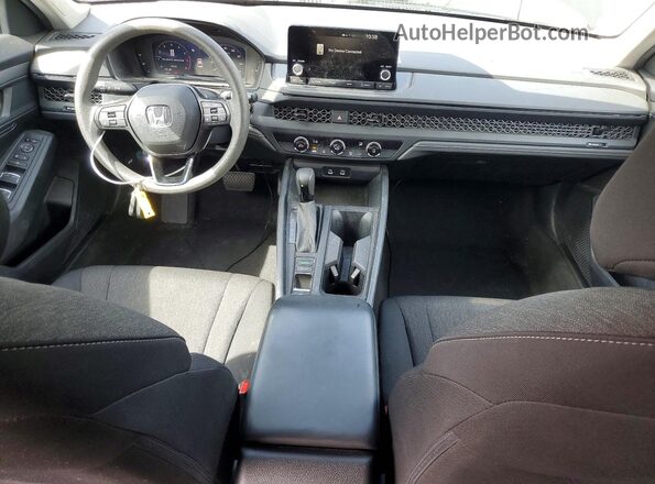 1HGCY1F28RA010952 2024 HONDA ACCORD Black Widok deski rozdzielczej