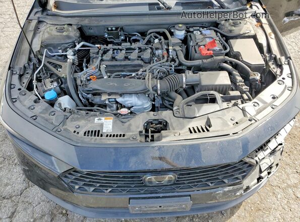 1HGCY1F28RA010952 2024 HONDA ACCORD Black Widok wnętrza z tyłu