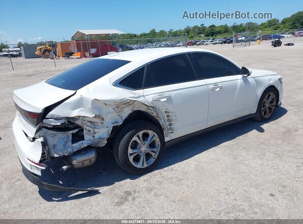 1HGCY1F2XPA042394 2023 HONDA ACCORD White უკანა მარჯვენა