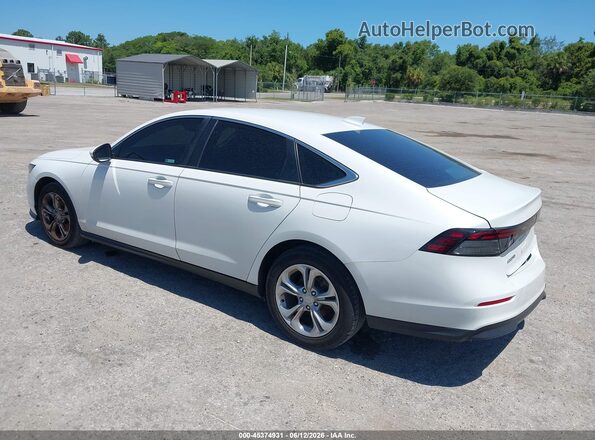 1HGCY1F2XPA042394 2023 HONDA ACCORD White უკანა მარცხენა